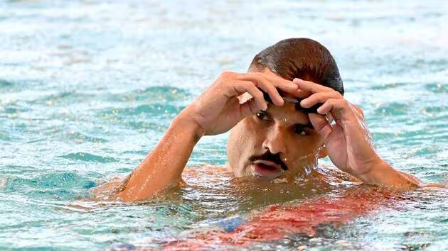 A quatre mois des Jeux olympiques, Florent Manaudou est venu s'entraîner à Rennes